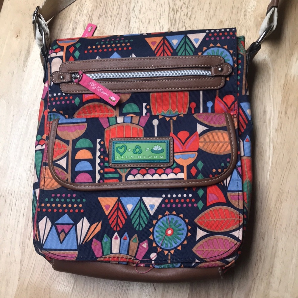 Lily Bloom Aztec Print Bag - image 1